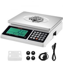 Industrial Counting Scale, 30 kg x 1 g, Digital Scale for Parts and Coins, g...