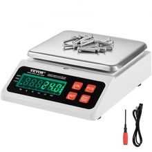 Industrial Counting Scale, 10 kg x 0.1 g, Digital Scale for Parts and Coins,...