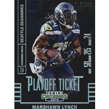 2014 Football Panini Contenders Marshawn Lynch-Playoff Ticket 031/199