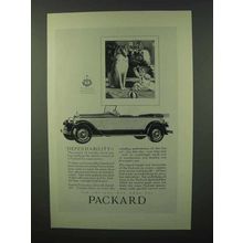 1927 Packard Cars Ad - Dependability