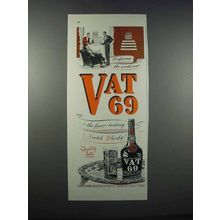 1946 Vat 69 Scotch Ad