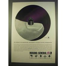 1963 Indiana General Miniature Ferrite Components Ad