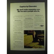 1970 Chevrolet Caprice Ad - We Don't Make Expensive