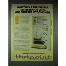1978 Hotpoint Model CTF21GW Refrigerator Ad