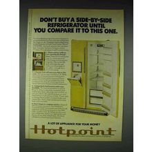 1978 Hotpoint Model CSF24MW Refrigerator Ad