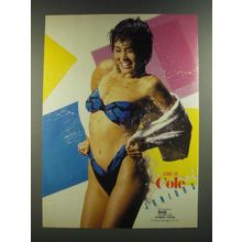 1986 Jeannie for Cole Juniors Swimsuit Ad