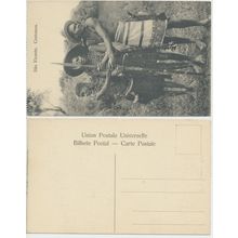 Cape Cabo Verde : SAO VICENTE : Costumes : unused orig 1900s RPPC