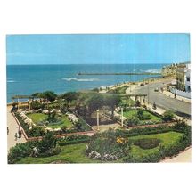 ATLANTIC BALCONY GARDEN, LARACHE, MOROCCO used postcard #