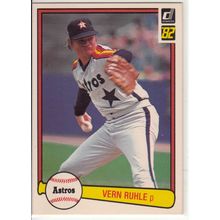 1982 Donruss baseball card 293 Vern Ruhle