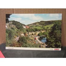 MATLOCK, BATH. DERBYSHIRE unused vintage postcard by E T W Dennis =