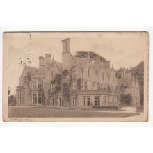 Duffield Hall Postcard 1916 Derbyshire Local Publisher E Mills
