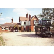 Kingscote Bus Station 1994 Re Opening Postcard