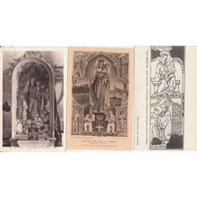 Antibes Notre Dame 3x French Religious Old Postcard s