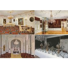 Hofburg Innsbruck Chapel Dining Room Court Table Hall 4x Austria Postcard s