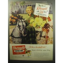 1954 Rheingold Extra Dry Beer Ad - My beer is Rheingold