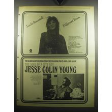 1974 Linda Ranstadt and Jesse Colin Young Albums Advertisement