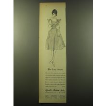 1960 Elizabeth Arden Dress Ad - The Lazy Susan