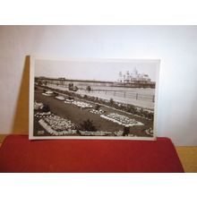 NEW PROMENADE GARDENS, MORECAMBE, Lancashire used vintage postcard RP 1931 pm =