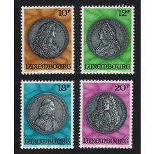 Luxembourg Portrait Medals in State Museum 4v 1986 MNH SG#1173-1176