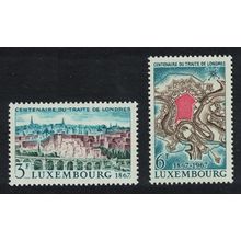 Luxembourg Centenary of Treaty of London 2v 1967 MNH SG#796-797 MI#746-747