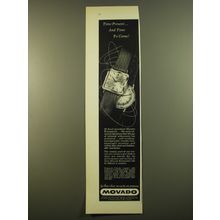 1961 Movado Kingmatic Watches Advertisement - Time present.. And time to come