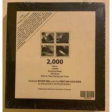 Barns Full Sealed Pad of Postcard Stamps 100 Sheets (2000 Stamps) Scott 5546-9
