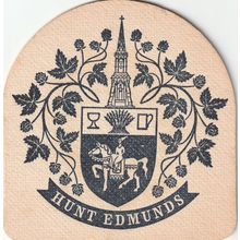 BEER MAT - HUNT EDMUNDS BREWERY (BANBURY) - (Cat 008) - (1957)