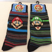 NEW Super Mario Brothers Unisex Crew Socks Size 10-13