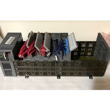 ALLEN BRADLEY SLC 500 PLC RACK,1746-A10,1746-OB8,1746-IV16,1746-OA  16,BF
