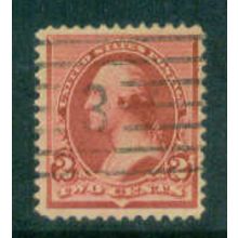 Used 220 2c George Washington Fine A14170