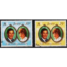 Jersey. 1981 Set(2) S.G.284/285 Used