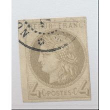 French Colonies Stamp Scott #18, Used