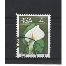 SouthAfrica.SG351 4c Arum Lily.Paper Unchecked.Fine Used.Sep25t