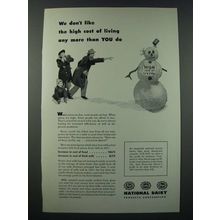 1948 National Dairy Products Corporation Ad - High Cost of Living