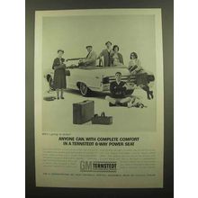 1965 GM Ternstedt 6-Way Power Seat Ad - Anyone Can