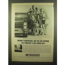 1965 GM Ternstedt 6-Way Power Seat Ad - Comfortable
