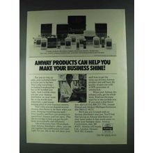 1979 Amway Corporation Ad - Help Business Shine