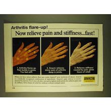 1979 Anacin Pain Reliever Ad - Arthritis Flare-Up