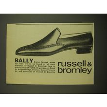 1967 Russell & Bromley Bally Ortuno Shoes Advertisement