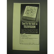 1949 Magnavox Television Ad - Send for this book on Television