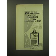 1949 Capehart Prelude Television Advertisement