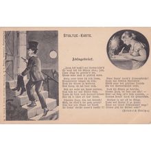 Ablassbrief Friedrich Stoltze 1848 German Revolution Antique Postcard