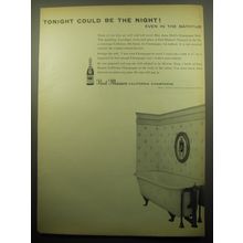 1959 Paul Masson California Champagne Ad - Tonight could be the night!