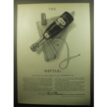 1959 Paul Masson California Champagne Ad - The Bottle: A luxury