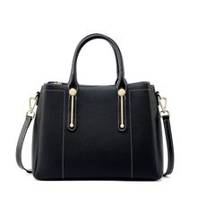 Women Genuine Leather Purses Handbags Tote Bag Shoulder Bag Top Handle Satchel L