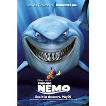 Finding Nemo (2003)_2 Movie Film Poster Canvas iconic design