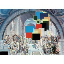 Salvador Dali - The School of Athens 1979-80 Poster Canvas Movie Film Print A0 A