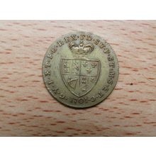 GB George III 1701 Spade Gaming Token 22mm (e766)