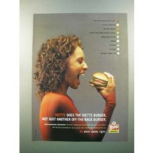 2005 Wendy's Hamburger Ad - Ivette Not off-the-rack