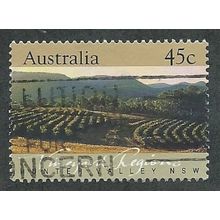 AUS 1992 45c 'VINEYARDS -NSW' FINE USED (EBID47-886)